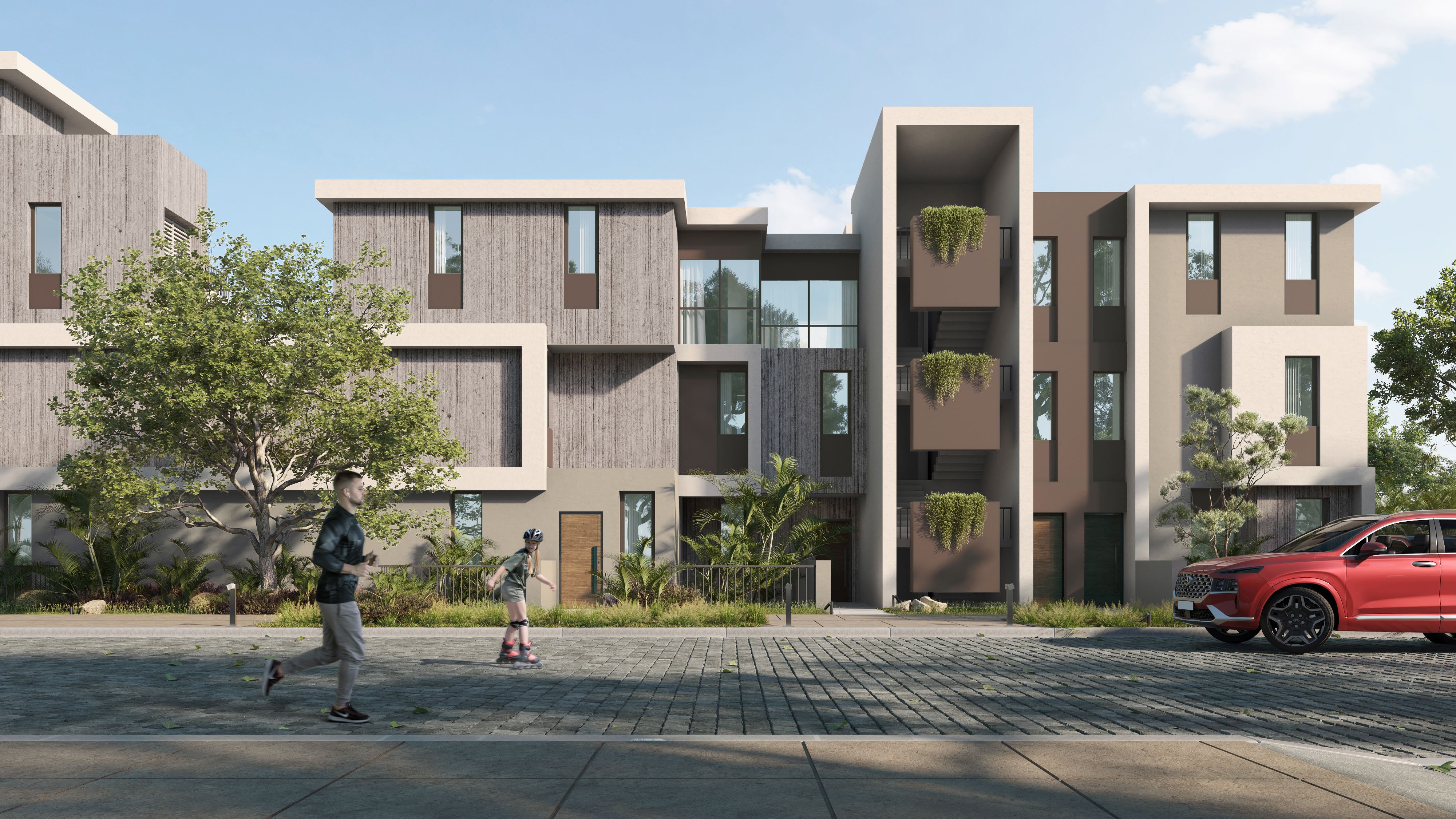Corner Townhouse for sale in Solana East with 3 bedrooms in New Cairo by Ora Developers